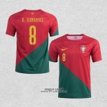 Prima Maglia Portogallo Giocatore B.Fernandes 2022