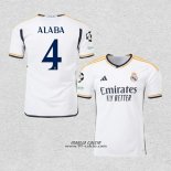 Prima Maglia Real Madrid Giocatore Alaba 2023-2024