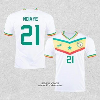 Prima Maglia Senegal Giocatore Ndiaye 2022