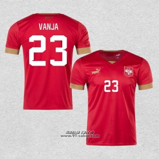 Prima Maglia Serbia Giocatore Vanja 2022