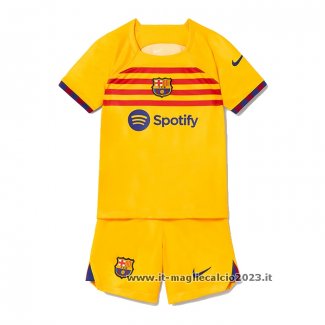 Quarto Maglia Barcellona Bambino 2022-2023