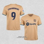 Seconda Maglia Barcellona Giocatore Lewandowski 2022-2023