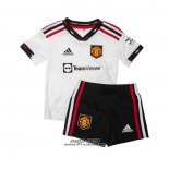 Seconda Maglia Manchester United Bambino 2022-2023