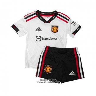 Seconda Maglia Manchester United Bambino 2022-2023