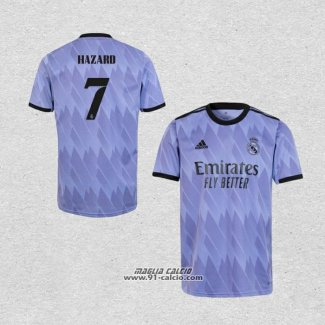 Seconda Maglia Real Madrid Giocatore Hazard 2022-2023