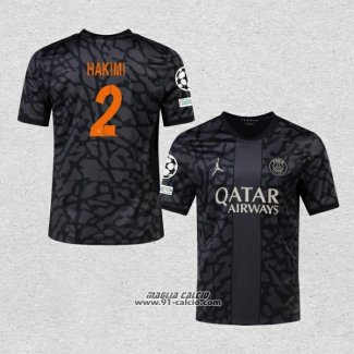 Terza Maglia Paris Saint-Germain Giocatore Hakimi 2023-2024