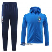 Tuta con Cappuccio Italia 2022-2023 Blu