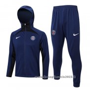 Tuta con Cappuccio Paris Saint-Germain 2022-2023 Blu