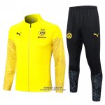 Tuta da Track Giacca Borussia Dortmund 2023-2024 Giallo
