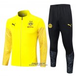 Tuta da Track Giacca Borussia Dortmund 2023-2024 Giallo