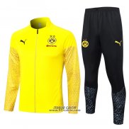 Tuta da Track Giacca Borussia Dortmund 2023-2024 Giallo