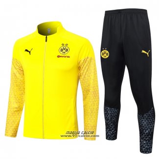 Tuta da Track Giacca Borussia Dortmund 2023-2024 Giallo