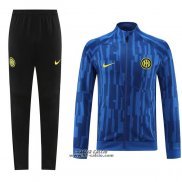 Tuta da Track Giacca Inter 2023-2024 Blu