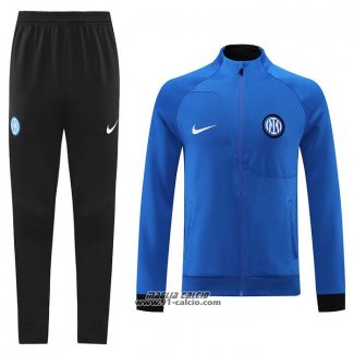 Tuta da Track Giacca Inter 2022-2023 Blu