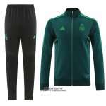 Tuta da Track Giacca Real Madrid 2022-2023 Verde