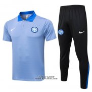 Conjunto Polo Inter 2024-2025 Blu