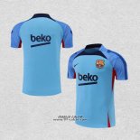 Maglia Allenamento Barcellona 2022-2023 Blu