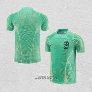 Maglia Allenamento Brasile 2022-2023 Verde