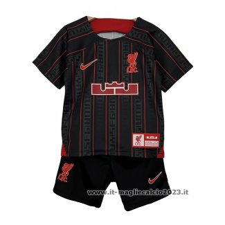 Maglia Allenamento Liverpool x LeBron James Bambino 2023