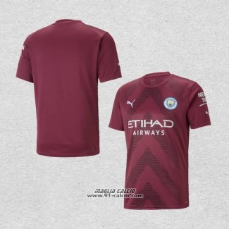 Maglia Manchester City Portiere 2022-2023 Rosso