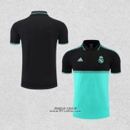 Maglia Polo Real Madrid 2022-2023 Nero e Verde