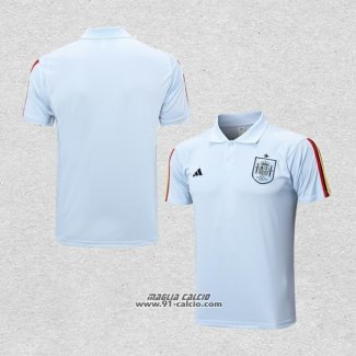 Maglia Polo Spagna 2022-2023 Blu