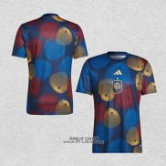 Maglia Prematch Spagna 2022 Blu