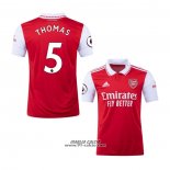 Prima Maglia Arsenal Giocatore Thomas 2022-2023