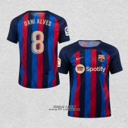 Prima Maglia Barcellona Giocatore Dani Alves 2022-2023