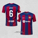 Prima Maglia Barcellona Giocatore Xavi 2023-2024