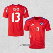 Prima Maglia Cile Giocatore Erick 2024