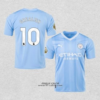 Prima Maglia Manchester City Giocatore Grealish 2023-2024