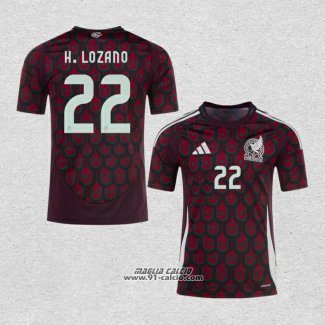 Prima Maglia Messico Giocatore H.Lozano 2024