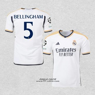 Prima Maglia Real Madrid Giocatore Bellingham 2023-2024