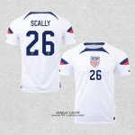 Prima Maglia Stati Uniti Giocatore Scally 2022