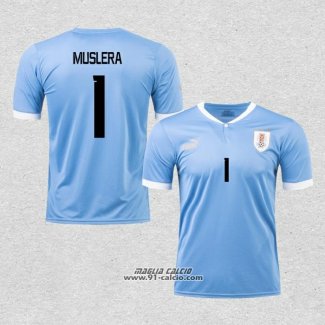 Prima Maglia Uruguay Giocatore Muslera 2022