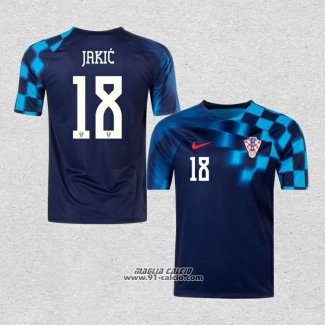 Seconda Maglia Croazia Giocatore Jakic 2022