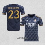 Seconda Maglia Real Madrid Giocatore Beckham 2023-2024