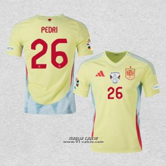 Seconda Maglia Spagna Giocatore Pedri 2024