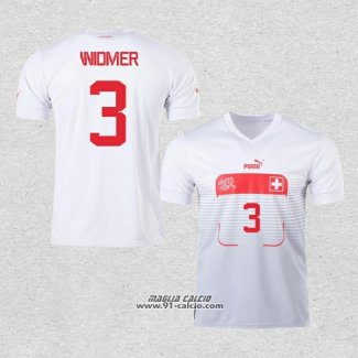 Seconda Maglia Svizzera Giocatore Widmer 2022