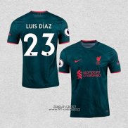 Terza Maglia Liverpool Giocatore Luis Diaz 2022-2023