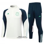 Tuta da Track Felpa Ajax 2023-2024 Verde