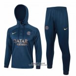 Tuta da Track Felpa Paris Saint-Germain Bambino 2023-2024 Blu Scuro