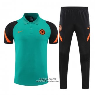 Conjunto Polo Chelsea 2022-2023 Verde