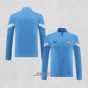 Giacca Manchester City 2022-2023 Blu