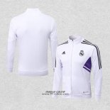 Giacca Real Madrid 2022-2023 Bianco e Purpura