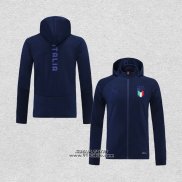 Giacca con Cappuccio Italia 2021-2022 Blu