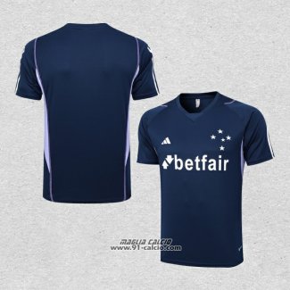 Maglia Allenamento Cruzeiro 2023-2024 Blu