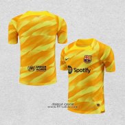 Maglia Barcellona Portiere 2023-2024 Giallo