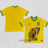 Maglia Brasile Pele Special 2022 Giallo Thailandia